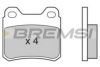 BREMSI BP2507 Brake Pad Set, disc brake
